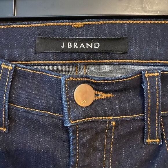J. Brand Sz 26 Blue Indigo Denim Maria Straight Skinny Leg Jeans - Picture 8 of 10